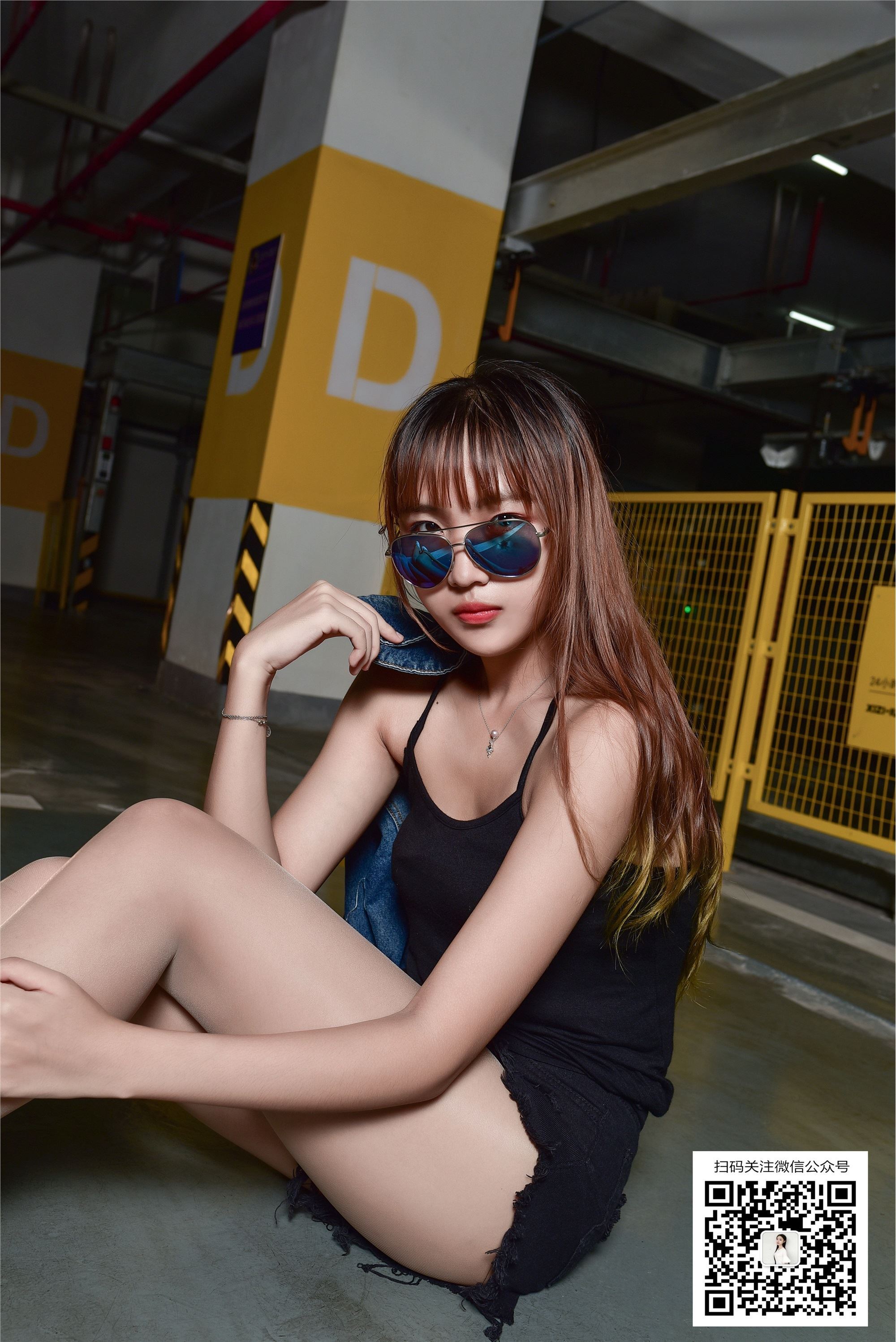 Da Sheng model shot No.080 small Rui underground garage Mei Si